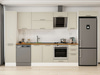 Alvinka 375X222 Cm Klasik Mebran Mutfak Dolabı Mbb-E90B45S40-2
