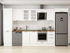 Alvinka 375X222 Cm Klasik Mebran Mutfak Dolabı Mbb-E80B50S45-3