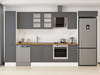 Alvinka 375X222 Cm Klasik Mebran Mutfak Dolabı Mbb-E90B45S40-3