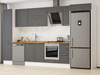 Alvinka 375X222 Cm Klasik Mebran Mutfak Dolabı Mbb-E90B45S40-2
