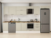 Alvinka 375X222 Cm Klasik Mebran Mutfak Dolabı Mb-E80S45S50-2