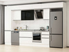Alvinka 375X240 Cm High Gloss Mutfak Dolabı Mbb-E80B50S45-3