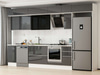 Alvinka 375X240 Cm High Gloss Mutfak Dolabı Mb-E90S45S40-3