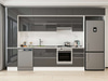 Alvinka 375X240 Cm High Gloss Mutfak Dolabı Mbb-E90B40S45-1