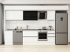 Alvinka 375X240 Cm High Gloss Mutfak Dolabı Mb-E80S50S45-3
