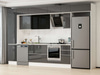 Alvinka 375X240 Cm High Gloss Mutfak Dolabı Mbb-E90B45S40-3
