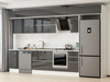 Alvinka 375X240 Cm High Gloss Mutfak Dolabı Mb-E90S45S40-2