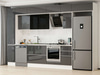 Alvinka 375X240 Cm High Gloss Mutfak Dolabı Mbb-E90B40S45-3