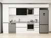 Alvinka 375X240 Cm High Gloss Mutfak Dolabı Mbb-E90B45S40-3