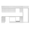 Alvinka 375X240 Cm High Gloss Mutfak Dolabı Mb-E80S50S45-3
