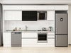 Alvinka 375X240 Cm High Gloss Mutfak Dolabı Mb-E90S45S40-3
