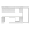 Alvinka 375X240 Cm High Gloss Mutfak Dolabı Mb-E90S40S45-3