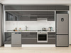 Alvinka 375X240 Cm High Gloss Mutfak Dolabı Mb-E90S40S45-1