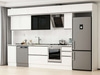 Alvinka 375X240 Cm High Gloss Mutfak Dolabı Mb-E90S45S40-3