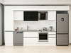 Alvinka 375X240 Cm High Gloss Mutfak Dolabı Mbb-E80B50S45-3