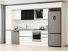 Alvinka 375X240 Cm High Gloss Mutfak Dolabı Mbb-E90B45S40-3