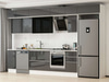 Alvinka 375X240 Cm High Gloss Mutfak Dolabı Mb-E90S40S45-3
