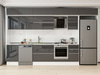 Alvinka 375X240 Cm High Gloss Mutfak Dolabı Mb-E80S50S45-2