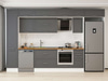 Alvinka 375X240 Cm Klasik Mebran Mutfak Dolabı Mbb-E90B45S40-2