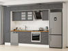 Alvinka 375X240 Cm Klasik Mebran Mutfak Dolabı Mbb-E80B45S50-3