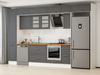 Alvinka 375X240 Cm Klasik Mebran Mutfak Dolabı Mbb-E90B45S40-3