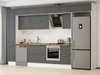 Alvinka 375X240 Cm Klasik Mebran Mutfak Dolabı Mbb-E90B40S45-2