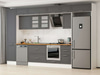 Alvinka 375X240 Cm Klasik Mebran Mutfak Dolabı Mbb-E80B50S45-3