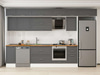 Alvinka 375X240 Cm Klasik Mebran Mutfak Dolabı Mb-E90S40S45-2
