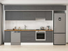 Alvinka 375X240 Cm Klasik Mebran Mutfak Dolabı Mb-E90S40S45-1