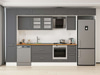 Alvinka 375X240 Cm Klasik Mebran Mutfak Dolabı Mbb-E90B45S40-3