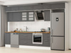 Alvinka 375X240 Cm Klasik Mebran Mutfak Dolabı Mb-E90S40S45-3