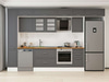 Alvinka 375X240 Cm Klasik Mebran Mutfak Dolabı Mbb-E90B40S45-3