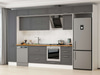 Alvinka 375X240 Cm Klasik Mebran Mutfak Dolabı Mbb-E80B45S50-2