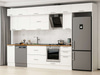 Alvinka 375X240 Cm Klasik Mebran Mutfak Dolabı Mb-E90S40S45-2