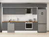 Alvinka 375X240 Cm Klasik Mebran Mutfak Dolabı Mb-E90S45S40-2