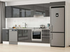Alvinka 380X222 Cm High Gloss Mutfak Dolabı Mb-E90S45S45-1