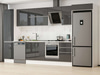 Alvinka 380X222 Cm High Gloss Mutfak Dolabı Mbb-E80B50S50-2