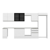 Alvinka 380X222 Cm High Gloss Mutfak Dolabı Mb-E80S40S60-3