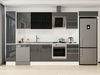 Alvinka 380X222 Cm High Gloss Mutfak Dolabı Mbb-E90B40S50-3