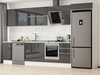 Alvinka 380X222 Cm High Gloss Mutfak Dolabı Mb-E90S45S45-2