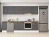 Alvinka 380X222 Cm Klasik Mebran Mutfak Dolabı Mb-E80S40S60-1