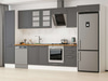 Alvinka 380X222 Cm Klasik Mebran Mutfak Dolabı Mbb-E80B50S50-3