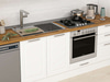 Alvinka 380X222 Cm Klasik Mebran Mutfak Dolabı Mbb-E80B50S50-3