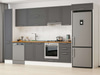 Alvinka 380X222 Cm Klasik Mebran Mutfak Dolabı Mbb-E90B40S50-1
