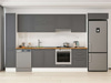 Alvinka 380X222 Cm Klasik Mebran Mutfak Dolabı Mbb-E80B40S60-1