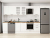 Alvinka 380X222 Cm Klasik Mebran Mutfak Dolabı Mb-E90S40S50-3