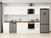 Alvinka 380X222 Cm Klasik Mebran Mutfak Dolabı Mb-E90S50S40-2