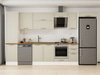 Alvinka 380X222 Cm Klasik Mebran Mutfak Dolabı Mbb-E90B50S40-2