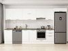 Alvinka 380X222 Cm Klasik Mebran Mutfak Dolabı Mb-E80S50S50-1