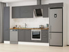 Alvinka 380X222 Cm Klasik Mebran Mutfak Dolabı Mbb-E90B45S45-2